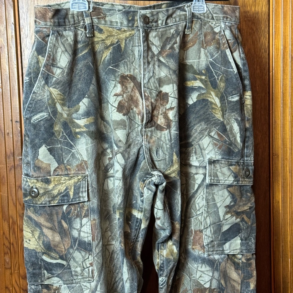 Wrangler Woodland‎ Camo Cargo Pants - 40x32 - Picture 2 of 7
